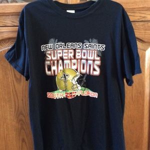 2009 New Orleans Saints Super Bowl Champs t-shirt